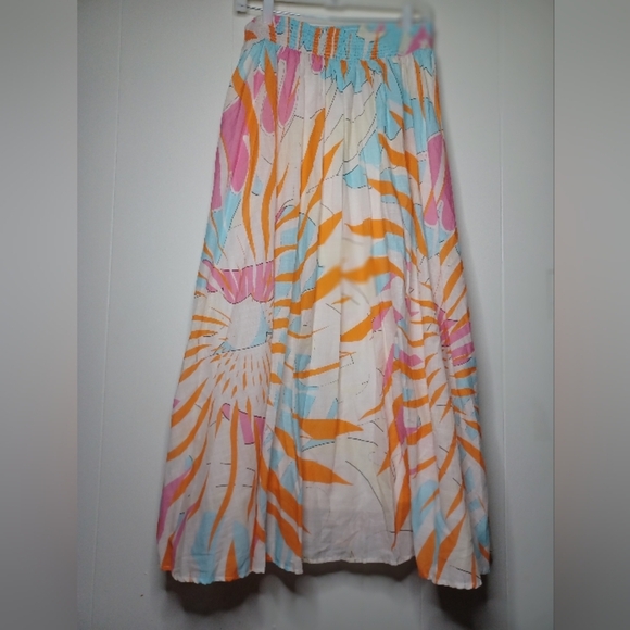 Anthropologie Multicolor A-Line Skirt - Picture 1 of 16